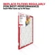 thumbnail image 4 of Filtro de aire Honeywell MERV 11 Allergen Reducer 11000 12x12x1, 4 of 5