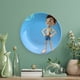 thumbnail image 5 of Luca Plato decorativo de porcelana fina (bone china), plato decorativo de cerámica para hogar, oficina, soporte de pared, platos decorativos para dormitorio - 6 pulgadas (15 cm), 5 of 6