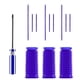thumbnail image 1 of Tiras de Terciopelo Suave Kit de Piezas de Manguera para Dy*son V6 V7 V8 V10 V11 Accesorios de Aspiradora Cepillo de Piso Rodillo Manguera Azul Piezas de Repuesto, 1 of 10