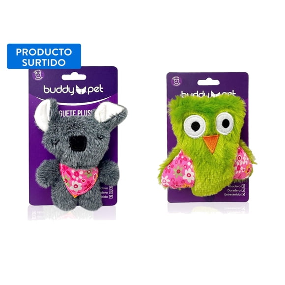 Juguete para Gato Plush Colores, producto surtido, 1 Un