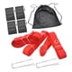 thumbnail image 5 of Kit De Líneas Delimitadoras Para Cancha De Voleibol De Playa, Versátil, De 52,5 Y 26,2 Pies, Línea Roja, 5 of 5