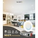 thumbnail image 3 of Luz LED empotrable NUWATT ultradelgada de 4" con 5 temperaturas de color regulable, 3 of 9