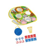Magideal - Juego De Lanzamiento 3 En 1 Para Niños, Regalos De Cumpleaños, Playa, Niños Pequeños, Césped, Patio, Casa, Camping, Juego De Lanzamiento Para Niños Y Estilo C