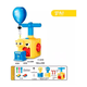 thumbnail image 3 of Juguete Juego Bombin Lanzador Con 12 Globos Cohetes Y Auto Amarillo, 3 of 3