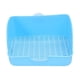 thumbnail image 5 of Caja De Arena Para Conejos, Bandeja Para Mascotas Con Rejilla, Orinal Para Conejos, Jaula Para Chinchillas, Color Azul, 5 of 5