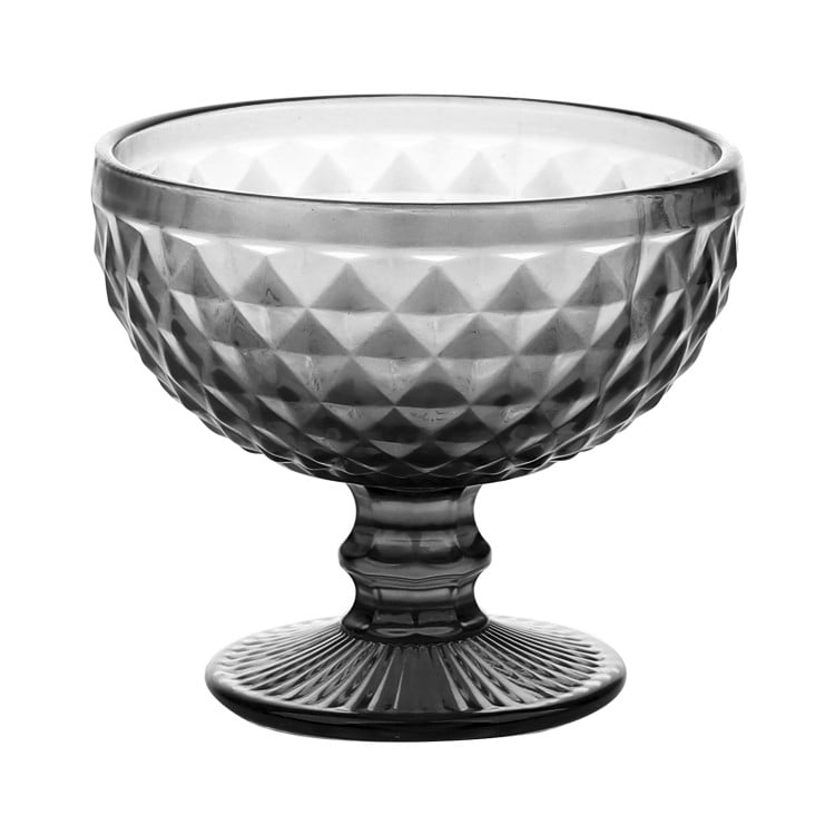 Set 6 Copas Helado Gris 300ml Imahe