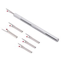 Magideal - Seam Ripper Stitch Unpicker W/Cuchillas De Repuesto Hand Tool Crafts