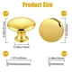 thumbnail image 3 of Perillas Para Cajones De 30 Mm Color Dorado Acero Inoxidable 18 Piezas, 3 of 7