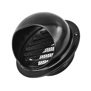 Magideal - Ventilación De Aire De Acero Inoxidable Ventilación De Lluvia Protección Completa De La Salida De Bricolaje En El Hogar Con Malla De Pantalla Para Uni 6 Pulgadas