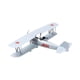 thumbnail image 4 of Kits De Avión Modelo 1/48, Decoración Del Hogar, Manualidades Educativas De Avión, Azul Claro, 4 of 5