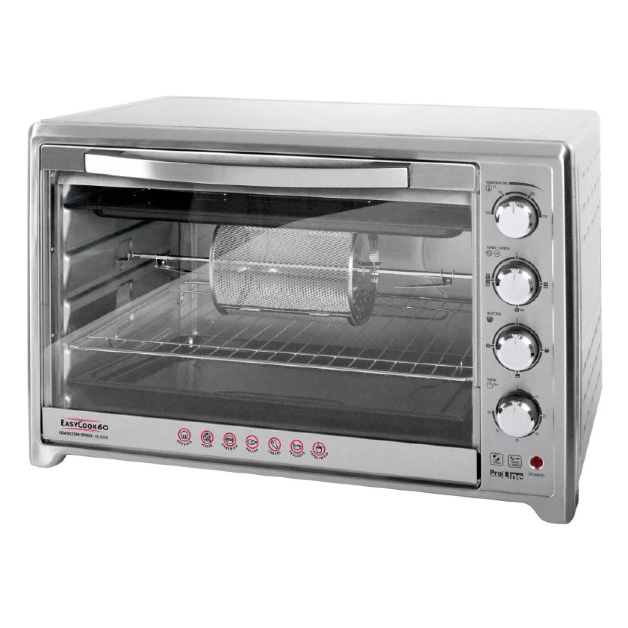 Horno Eléctrico Plata 85 Litros HE-850IN