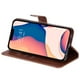 thumbnail image 2 of Funda con Cremallera para iPhone 12 PRO MAX, Carcasa Cartera de Cuero PU con Soporte y Tarjetero, 2 of 6