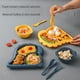 thumbnail image 4 of Popular Children's Dinosaur Tableware Set Baby Anti Falling And Scalding Split Plate Kindergarten Fork Spoon Soup Bowl, 4 of 5