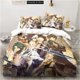 thumbnail image 1 of CartoonGenshin ImpactBedding Set Boys Girls Duvet Cover Pillowcase Bed Adult Bedroom, 1 of 5