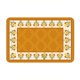 thumbnail image 4 of Almohadilla De Drenaje Absorbente Para Cocina, Vajilla De Lujo, Almohadilla De Drenaje Para Mostrador, Hogar, Café, Naranja, 4 of 5