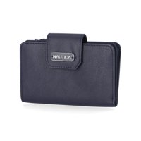Wallet Nautica Close Reach De Piel Vegana Rfid Indigo Para Mujer