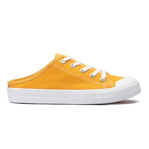 Zapatilla Mujer Amarillo Mule Chancleta