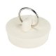 thumbnail image 1 of Tapón de desagüe Danco, 3,8 cm, goma, blanco, 80227, 1 of 9