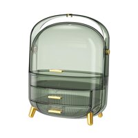 Magideal - Organizador De Maquillaje, Estuches De Exhibición De Cosméticos, Organizador De Pintalabios, Organizadores De Cosméticos, Organizadores De Cuidado De Verde