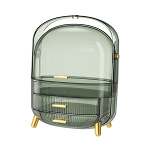 Magideal - Organizador De Maquillaje, Estuches De Exhibición De Cosméticos, Organizador De Pintalabios, Organizadores De Cosméticos, Organizadores De Cuidado De Verde