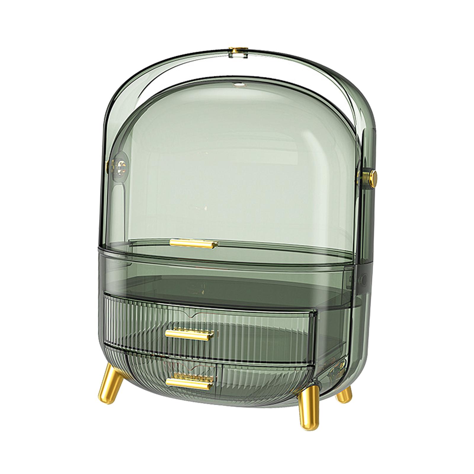 Magideal - Organizador De Maquillaje, Estuches De Exhibición De Cosméticos, Organizador De Pintalabios, Organizadores De Cosméticos, Organizadores De Cuidado De Verde