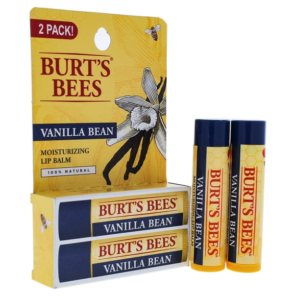 Bálsamo Labial Burts Bees Hidratante Vainilla Twin Pack 2 x 4.5 ml Unisex