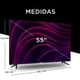 thumbnail image 4 of CAIXUN SMART TV LED 55 UHD 4K GOOGLE TV C55V1UG, 4 of 11