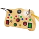 thumbnail image 4 of Tablero De Interruptor LED, Accesorio De Enseñanza, Rompecabezas Para Niños Temprano Para Niños, Juguete De Viaje Amarillo, 4 of 5