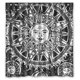 thumbnail image 1 of Cortina de ducha con diseño de sol, luna, estrellas y nebulosa espacial, con ganchos, tamaño 66 x 72 pulgadas, 1 of 3