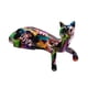 thumbnail image 2 of Estatua De Gato Durmiendo Con Graffiti, Escultura De Resina Para Regalo De Boda, Estilo Lindo Y Versátil C, 2 of 3