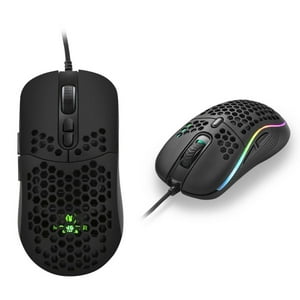 Monster Games - Mouse Gamer Usb Rgb 6B 6400 Dpi Honeycomb