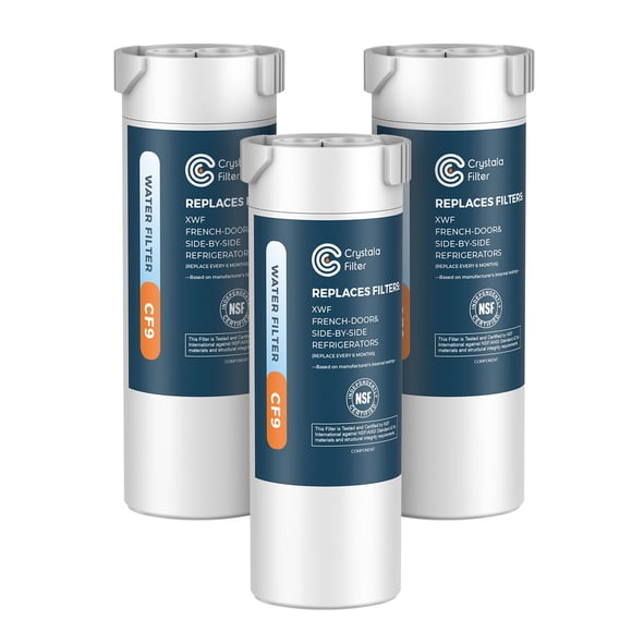 Filtro de agua Crystala Filters XWF de repuesto para GE XWF