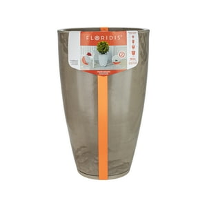 Macetero Floridis Beige Marmol Amsterdam 65 Cm Alto