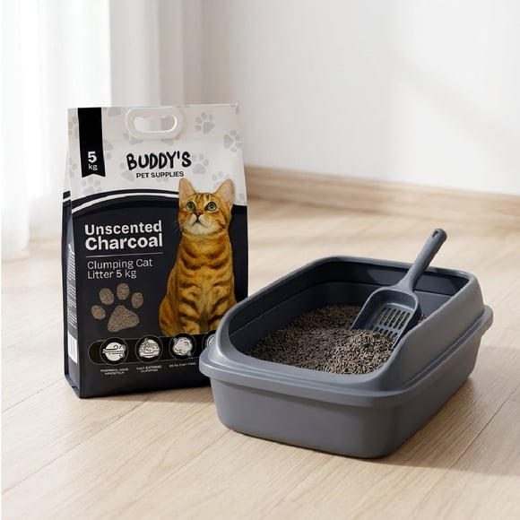 Arena Sanitaria para Gatos Sin olor 5kg Buddy´s Pet Supplies