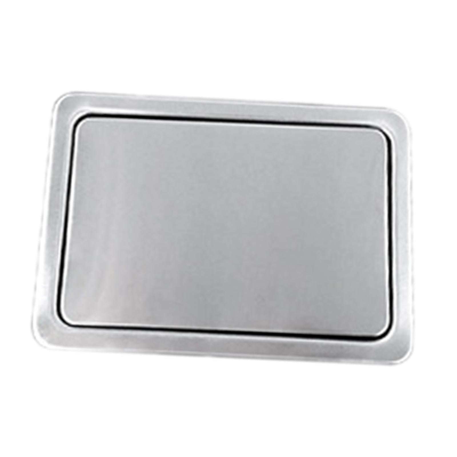 Bothyi - Rectángulo De Accesorios De Cocina De Cubierta De Basura Empotrada Para Dormitorio De Oficina