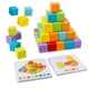 thumbnail image 1 of Juego De Bloques Con Tarjetas De Doble Cara Aprendizaje Preescolar Para Regalos, 1 of 5