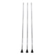 thumbnail image 4 of 3 Uds Piso De Metal Tom Drum Patas Soporte Antideslizante Piezas De Percusión DIY Plata, 4 of 5