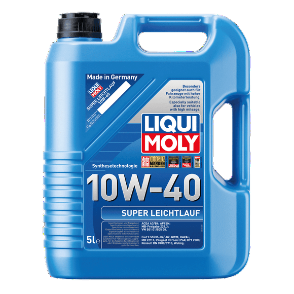 Aceite Liqui Moly Super Leichtlauf 10W-40 5 lt