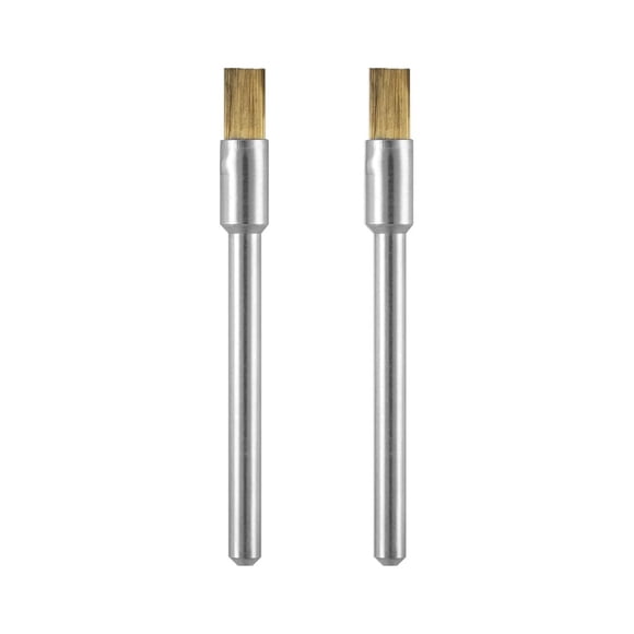 Cepillos Dremel 537-02 de latón de 1/8 de diámetro (paquete de 2)