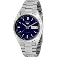 Reloj Seiko Automático Para Hombre Con Esfera Azul Y Acero Inoxidable Snxs77K1