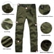 thumbnail image 3 of Pantalones JOMLUN para niños, casuales, de secado rápido, senderismo al aire libre, color verde militar, 3 of 9