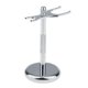 thumbnail image 3 of Portaherramienta de afeitar de acero inoxidable para hombres Soporte de exhibición para afeitar portaescobillas, 3 of 3