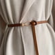 thumbnail image 1 of Vintage PU Leather No-Hole Knotted Belt - A Stylish Addition to Your Dress Wardrobe!, 1 of 4
