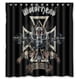 thumbnail image 1 of Cortina de ducha Motorhead con ganchos (60 x 72 pulgadas), 1 of 3