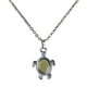 thumbnail image 1 of lindo animal tortuga marina colgante color cambio emoción humor cadena collar, 1 of 3