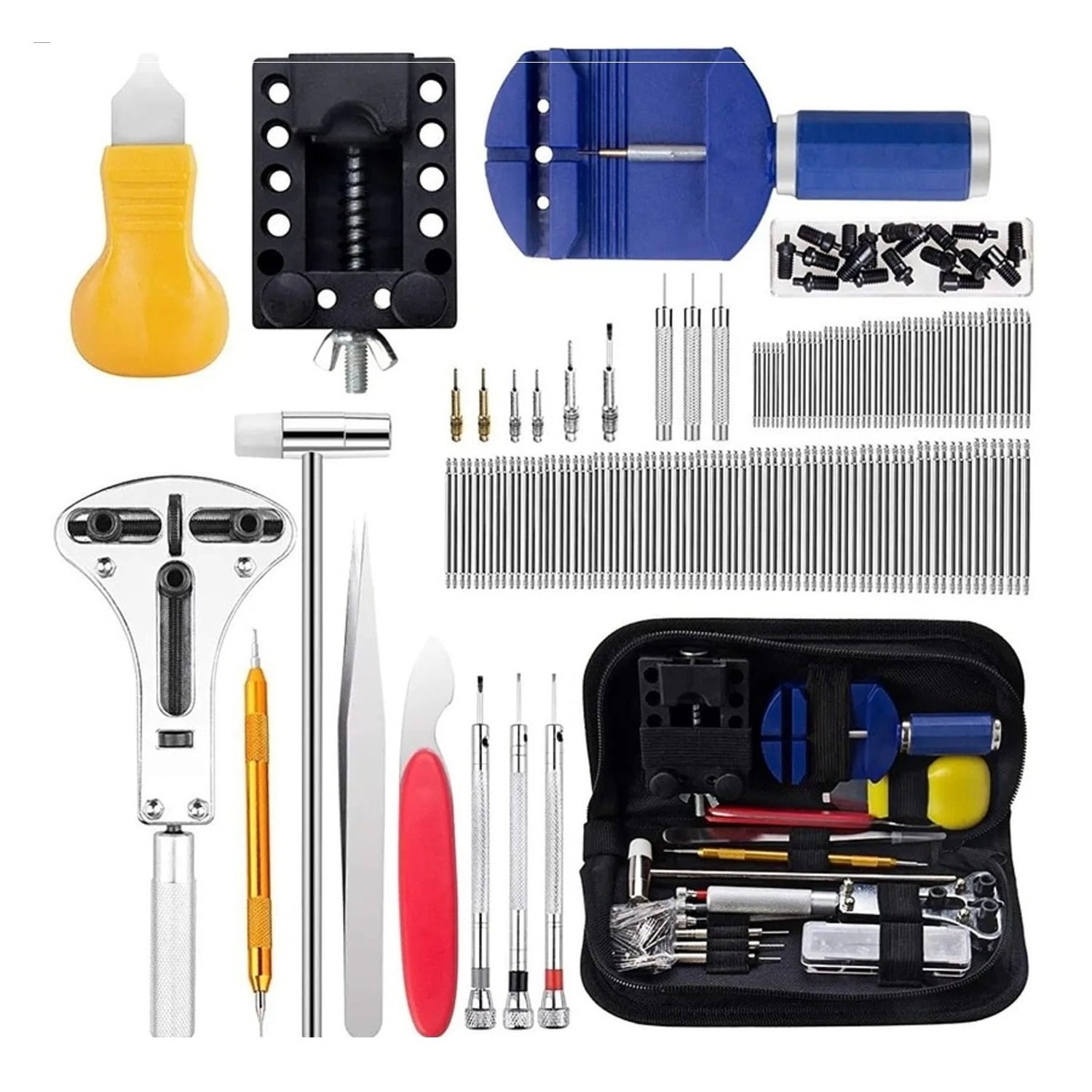 Genérico - Kit Herramientas Reparación De Relojes 147 Pcs