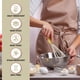 thumbnail image 5 of Juego de utensilios de cocina Kaluns, 50 piezas de silicona con mangos de madera, 5 of 8