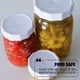 thumbnail image 5 of Tapas para tarros de cristal, tapas duras, forma bola, boca ancha, color blanco, 5 of 8
