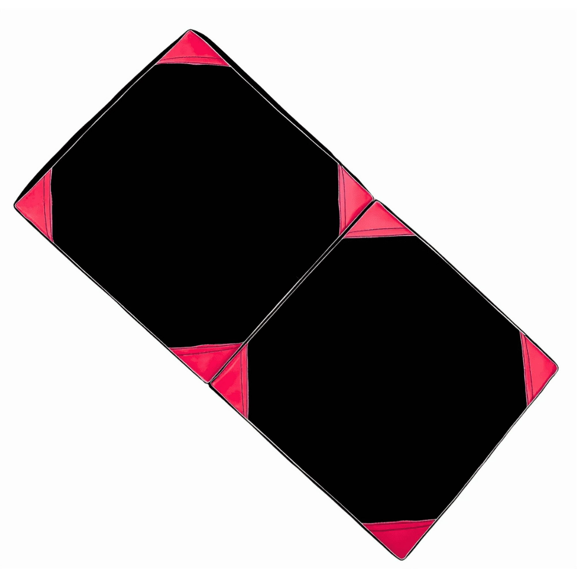 Madokin - Colchoneta Deportiva Plegable Negro 100x50