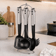 thumbnail image 1 of Set De Utensilios De Cocina 7 Piezas Modelo Maid Marca Magefesa Color Negro y cromado, 1 of 8
